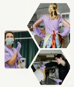 Before and after house cleaning Millburn NJ – professional cleaning results by Vilarinho's