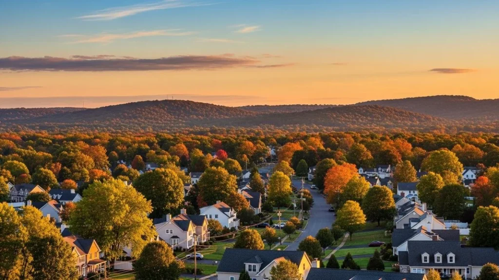 residential neighborhood in Scotch Plains and Fanwood NJ near Watchung Reservation — Vilarinho Cleaning Services